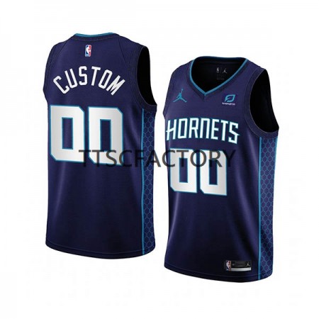Charlotte Hornets Custom Jordan 2022-23 Statement Edition Violetti Pelipaidat Swingman - Miesten